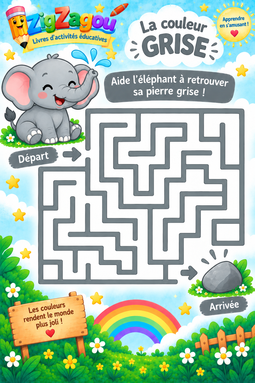 Labyrinthe gris