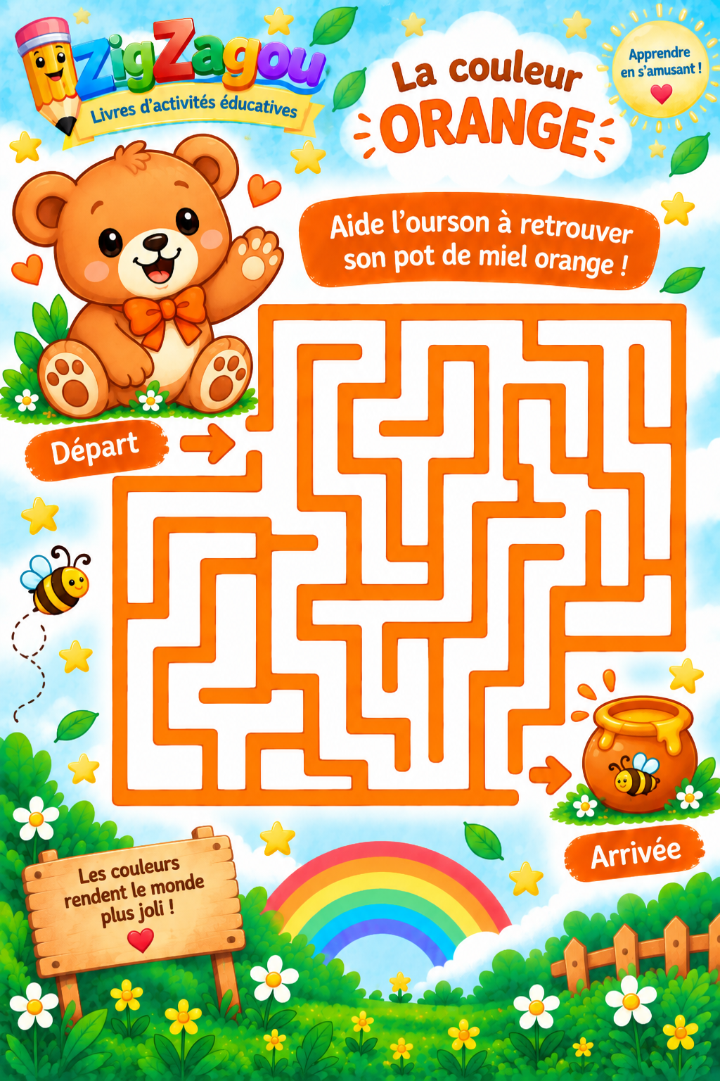 Labyrinthe orange