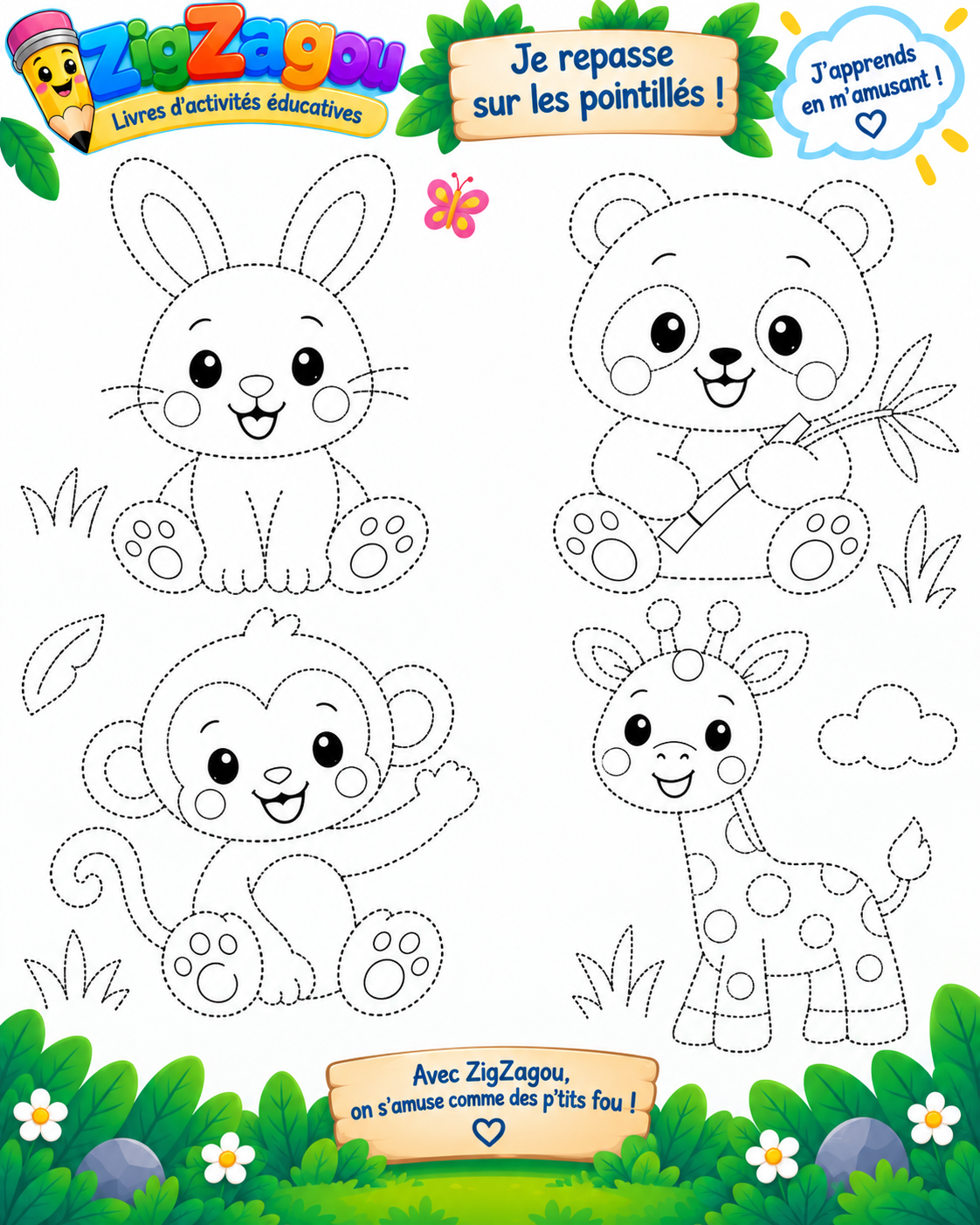 Coloriage des animaux A