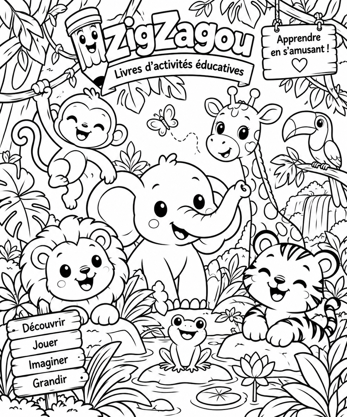 Coloriage ZigZagou 1