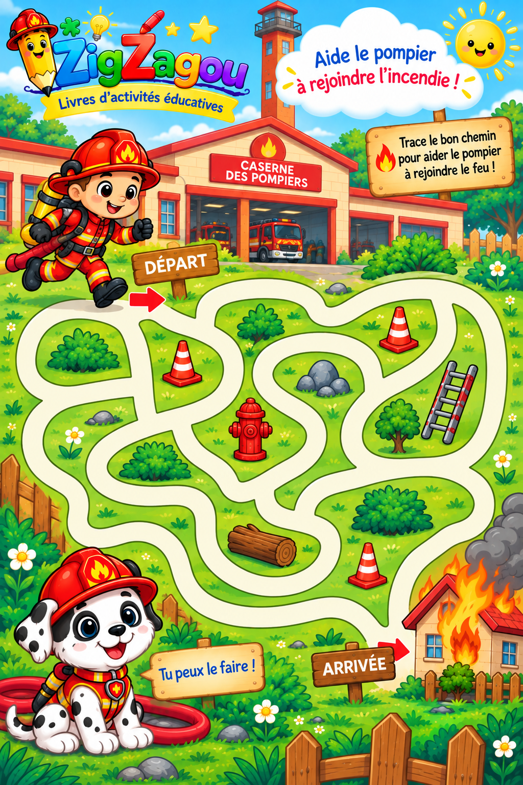 Labyrinthe des pompiers